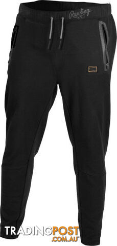 Rawlings Adult Gold Collection Jogger Pant - Black - RAWLINGS