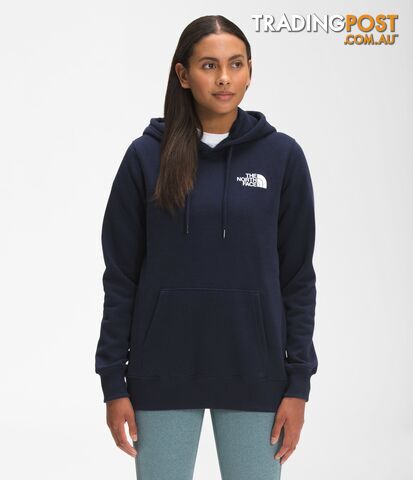 The North Face Womens Box NSE Pullover Hoodie - Beta Blue - THE NORTH FACE