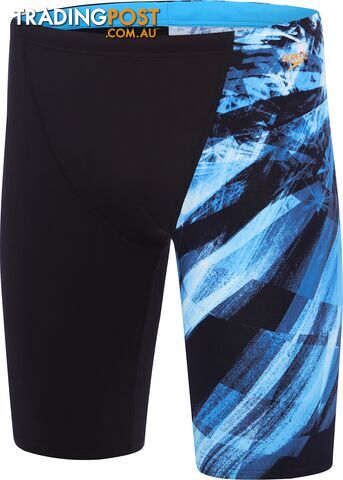 Speedo Mens Freeze Frame Jammer - Black/Blue - SPEEDO - 9348729955814
