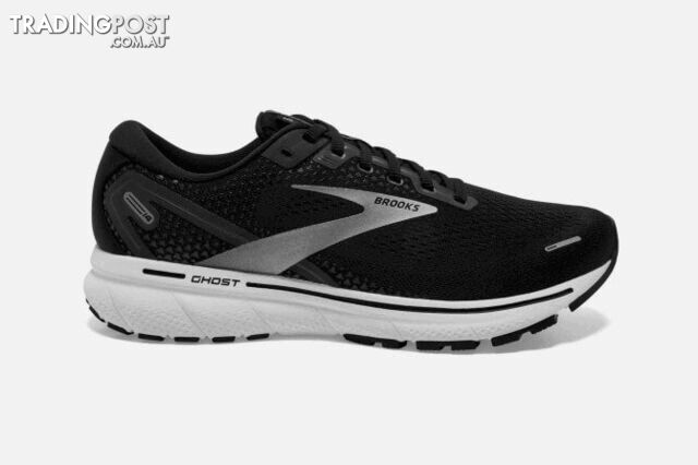 Brooks Mens Ghost 14 D Black - BROOKS