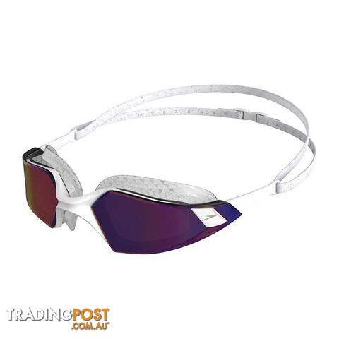 Speedo Aquapulse Pro Mirror Goggle - White/Clear/Violet Gold - SPEEDO -...