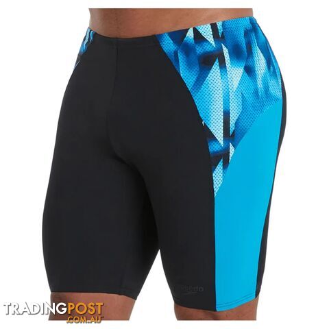 Speedo Mens Eco Endurance Jammer - Black/Blue - SPEEDO