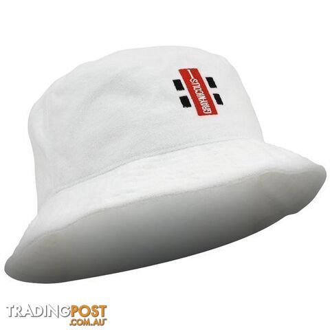Gray-Nicolls Towelling Hat - White - GRAYNICOLLS