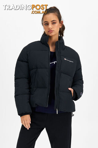 Champion Roch Puffer Jacket - Black - CHAMPION