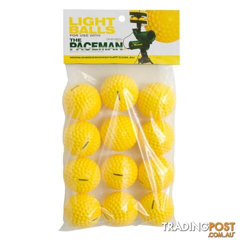 Paceman Original Light Ball 12 Pack - PACEMAN - 628055054016