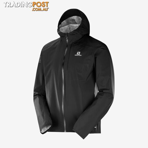 Salomon Mens Bonatti Wp Jacket - Black - SALOMON - 889645526614