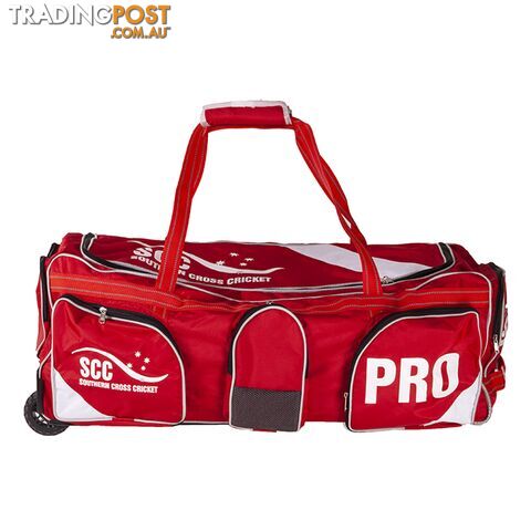 SCC Pro Wheelie Cricket Bag - SCC - 9348605004643