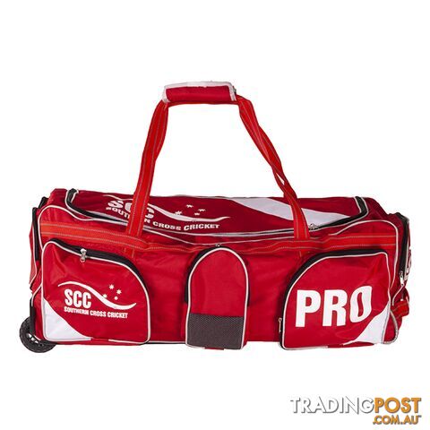 SCC Pro Wheelie Cricket Bag - SCC - 9348605004643