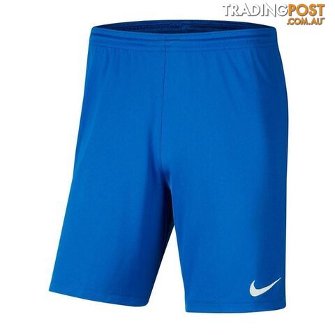 Nike Mens Dri-Fit Park III Short - Royal Blue - NIKE - 193654341121