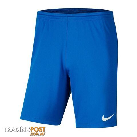 Nike Mens Dri-Fit Park III Short - Royal Blue - NIKE - 193654341152