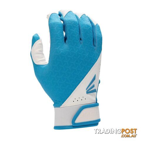 Easton Fundamental Fastpitch Womens Batting Gloves - Caroline Blue/White -...