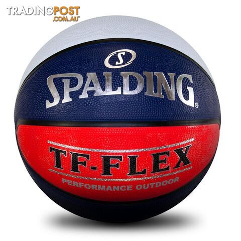 Spalding TF-Flex Outdoor Basketball - Red - SPALDING - 9319966770362