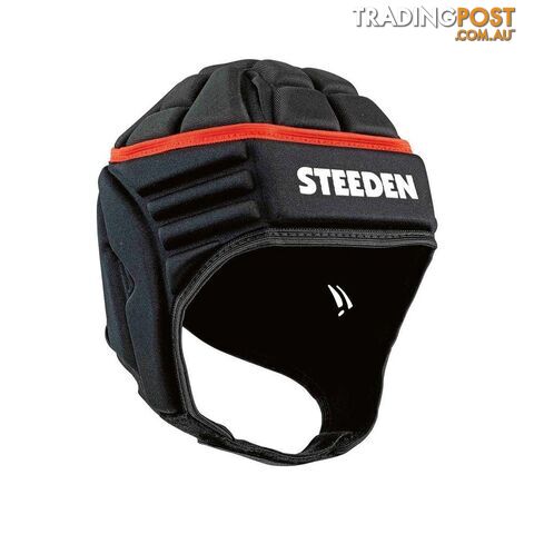 Steeden League Large Headgear - Black - STEEDEN - 9312555257763