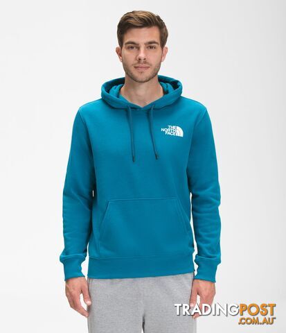 The North Face Mens Box NSE Pullover Hoodie - Banff Blue - THE NORTH FACE