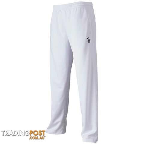 Kookaburra Jnr Pro Active Pants - White lSize 10 - KOOKABURRA