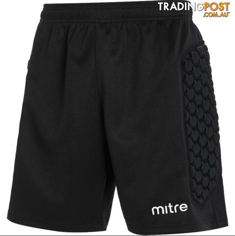 Mitre Guard Padded GK Short - Black - MITRE - 5037823936419