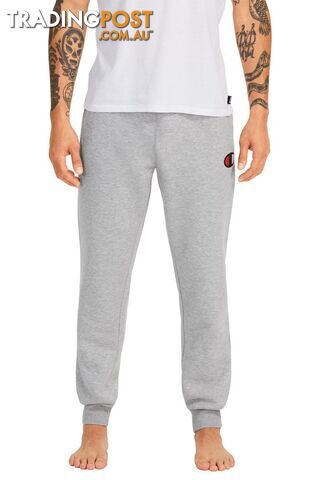 Champion Mens C Logo Cuff Pant - Grey - CHAMPION - 9351950112680