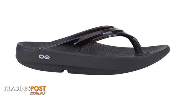 Oofos Oolala Thong - Black - OOFOS