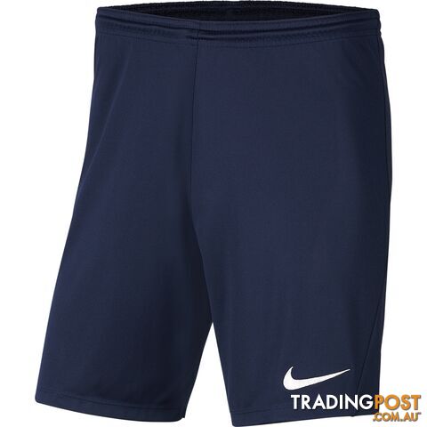 Nike Mens Dri-Fit Park Knit III Shorts - Navy - NIKE - 193654341022