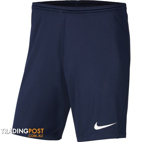 Nike Mens Dri-Fit Park Knit III Shorts - Navy - NIKE - 193654341015