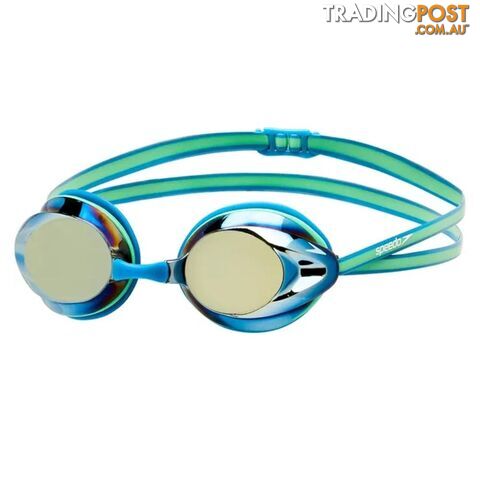 Speedo Opal Mirror Goggle - Black/Silver - SPEEDO - 5053744592893