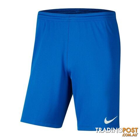 Nike Mens Dri-Fit Park III Short - Royal Blue - NIKE - 193654341138