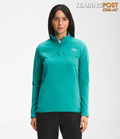 The North Face Womens TKA Glacier Fleece Â¼ Zip Top - THE NORTH FACE