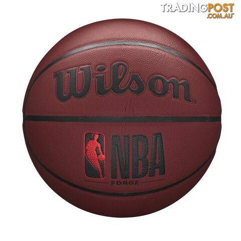 Wilson NBA Forge Basketball - Red - WILSON