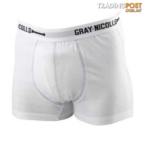 Gray-Nicolls Cricket Boys Trunks - White - GRAYNICOLLS