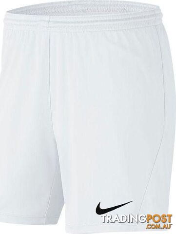 Nike Womens Park 3 Short - White - NIKE - 193654343866