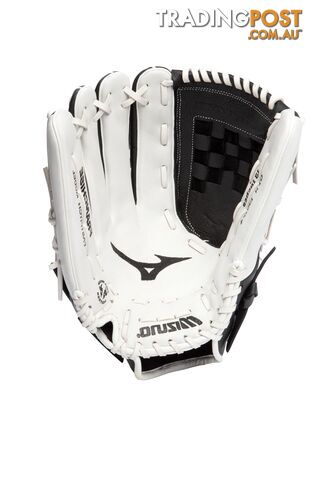 Mizuno Franchise 13 Inch Fastpitch Softball LHT Fielders Glove - Black/White - MIZUNO