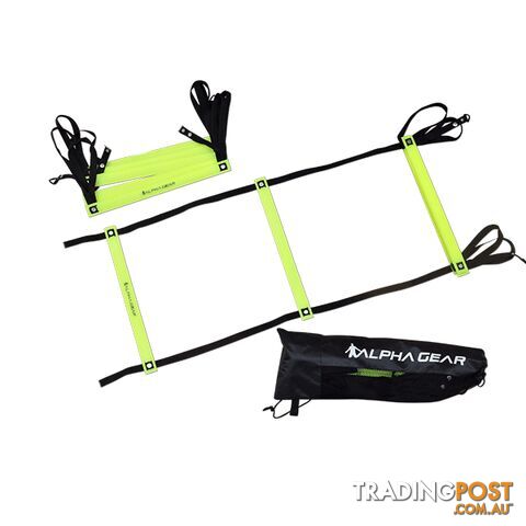 Alpha Gear Twin Pk of 2 metre ladders in carry bag - ALPHA GEAR - 9349748003302