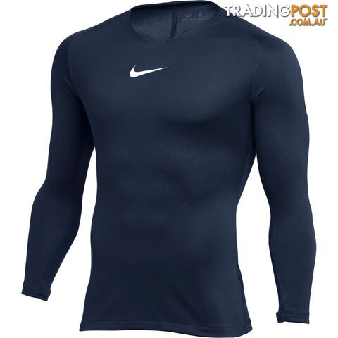 Nike Youth Park First Layer Top-Navy-S - NIKE