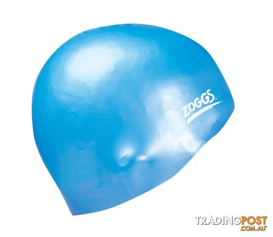 Zoggs Easy Fit Silicone Cap-Royal Blue - ZOGGS