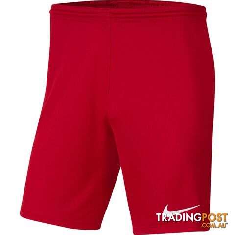 Nike Youth Dri-Fit Park Shorts - Red - NIKE