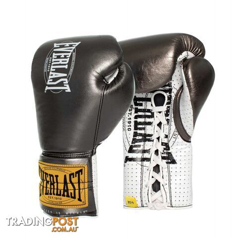 Everlast 1910 Classic 10oz Fight Glove - Metallic Grey - EVERLAST - 9320153921931 - photo 1 of 1