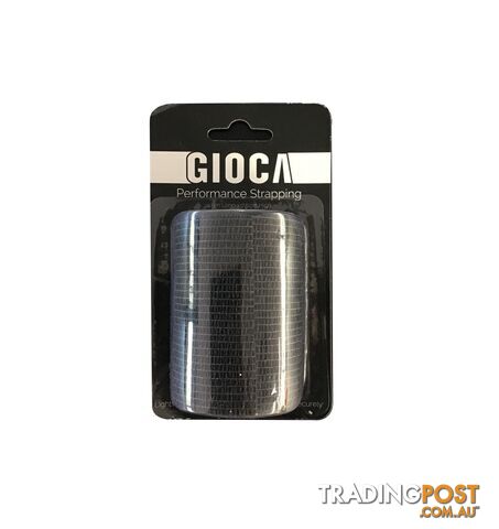 Gioca Performance Strapping Tape - Black - GIOCA - 9349748003418