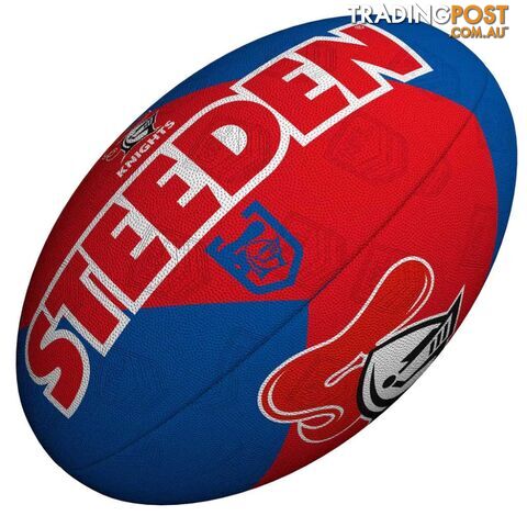 Steeden NRL Knights Size 5 2021 Supporter Ball - STEEDEN
