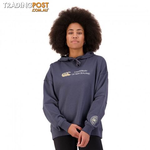 Canterbury Womens Of NZ Hoodie - Ebony - CANTERBURY