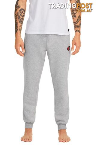 Champion Mens C Logo Cuff Pant - Grey - CHAMPION - 9351950112659