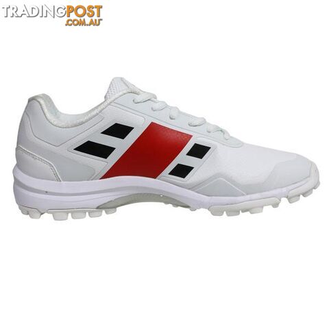 Gray-Nicolls Velocity 3.0 Rubber Junior Cricket Shoes - White lSize 5 - GRAYNICOLLS - photo 1 of 1