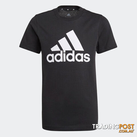 Adidas Boys Big Logo Tee - Black - ADIDAS