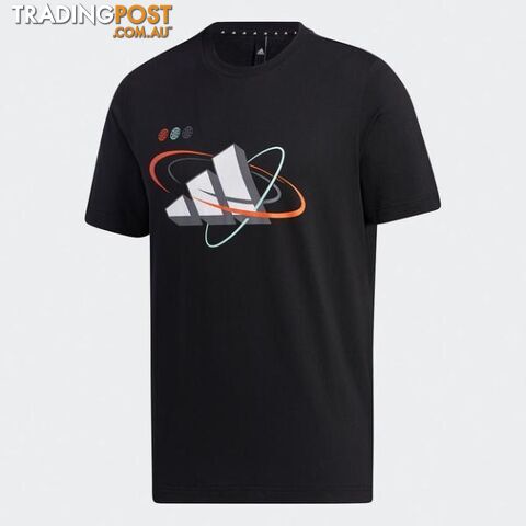 Adidas Mens Graphic BOS + Tee - Black - ADIDAS - 4064048795812