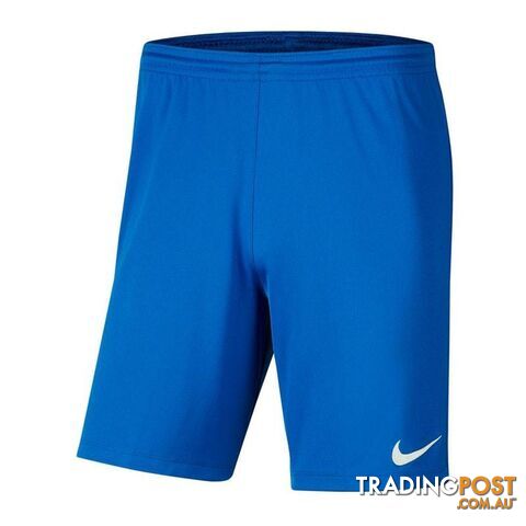 Nike Mens Dri-Fit Park III Short - Royal Blue - NIKE - 193654341114