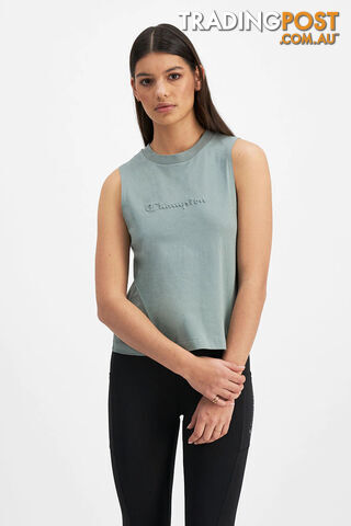 Champion Womens Rochester Tech Tank - Dark Khaki - CHAMPION