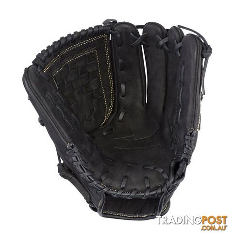 Mizuno MVP Prime 12 Inch Fastpitch Ball Glove RHT -GMVP1200PF3 Black/Gold -...