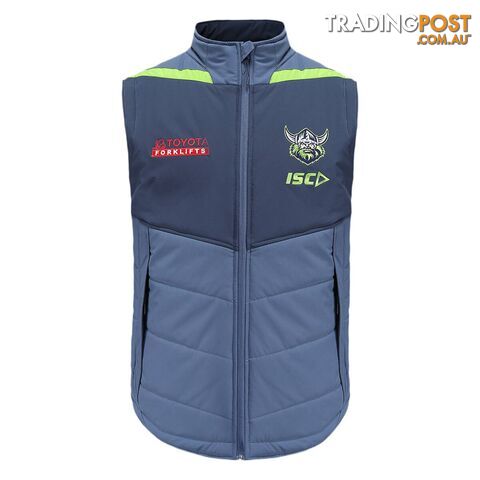 ISC Canberra Raiders 2022 Adult Padded Vest - Navy - ISC