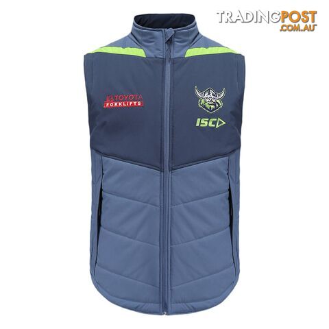 ISC Canberra Raiders 2022 Adult Padded Vest - Navy - ISC