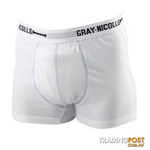 Gray-Nicolls Cricket Boys Trunks - White - GRAYNICOLLS
