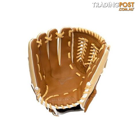 Mizuno Franchise 12 Inch Baseball LHT Fielders Glove - Tan/Brown - MIZUNO -...